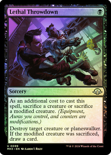 Lethal Throwdown Foil