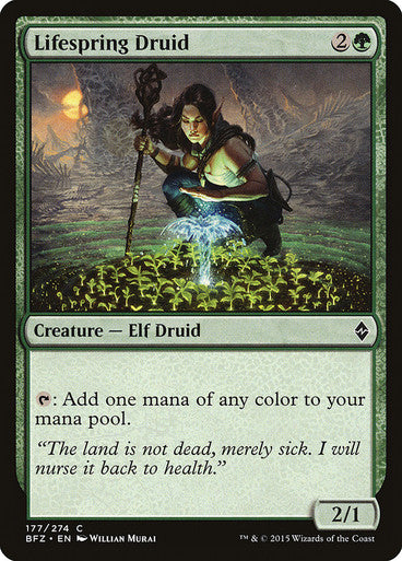 Lifespring Druid (Spanish)