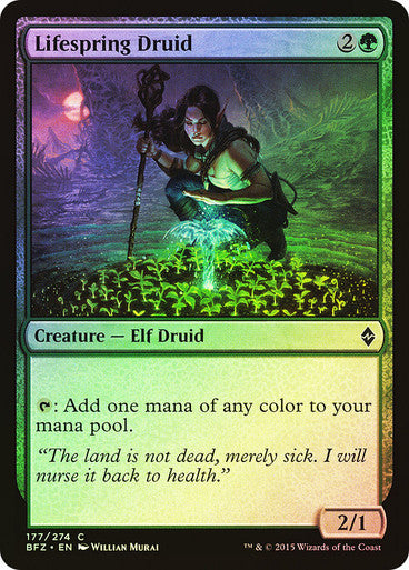 Lifespring Druid (Spanish)