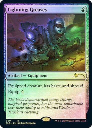 Lightning Greaves (Secret Lair) Foil