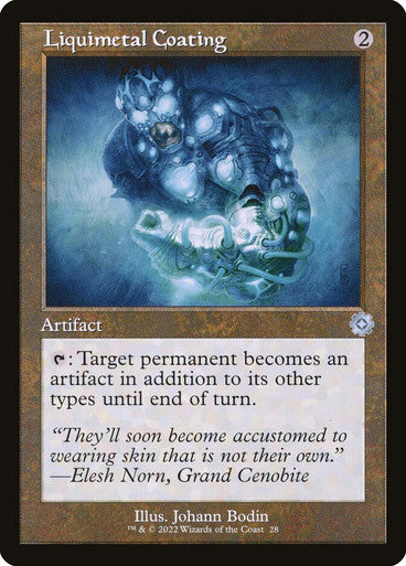 Liquimetal Coating (Retro Frame)
