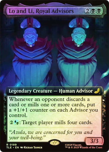 Lo and Li, Royal Advisors (Extended Art) Foil