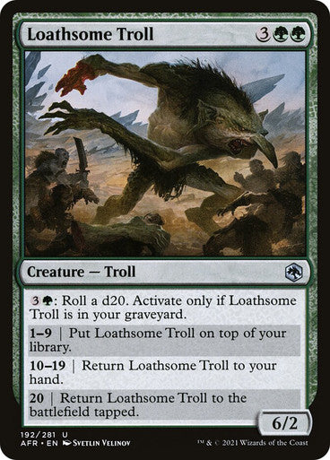 Loathsome Troll (Spanish)