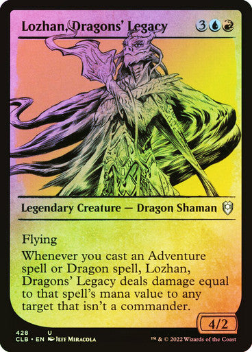 Lozhan, Dragons' Legacy (Showcase) Foil