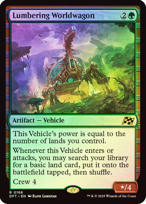 Lumbering Worldwagon - Foil