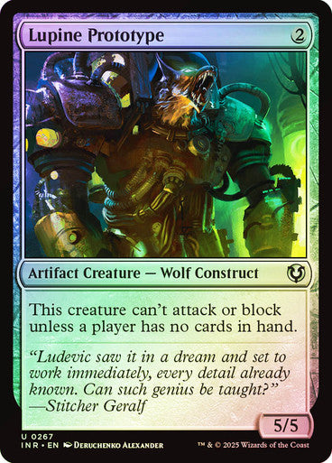 Lupine Prototype Foil