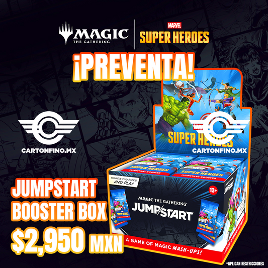 PREVENTA Marvel Super Heroes Jumpstart Booster Box