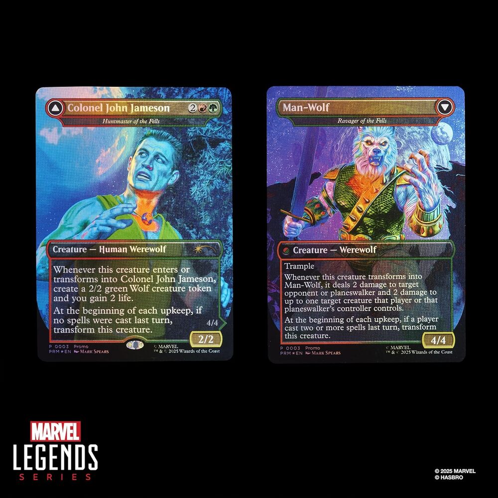 Preventa / Marvel Legends Series Magic: The Gathering Man-Wolf
