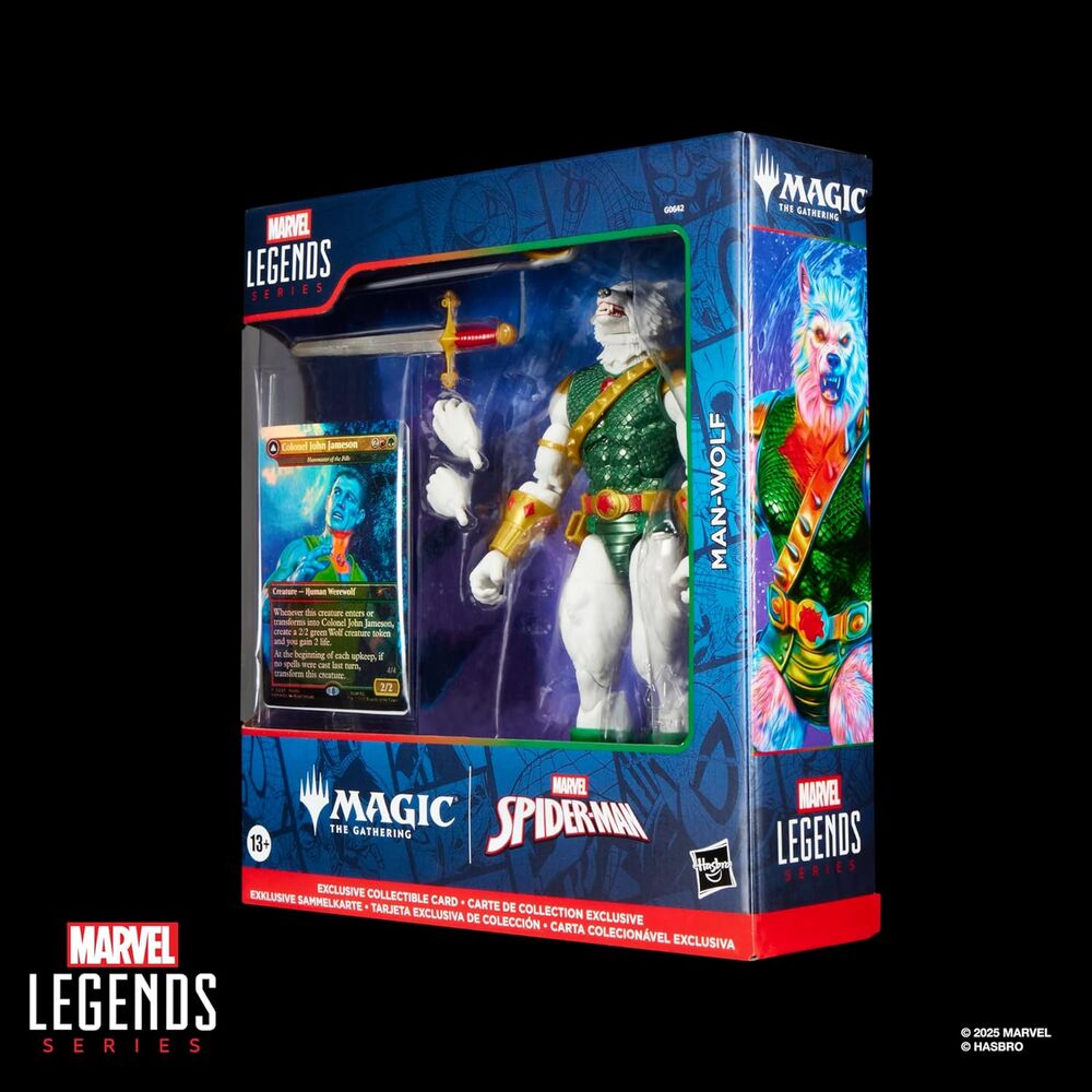 Preventa / Marvel Legends Series Magic: The Gathering Man-Wolf