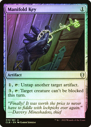 Manifold Key Foil