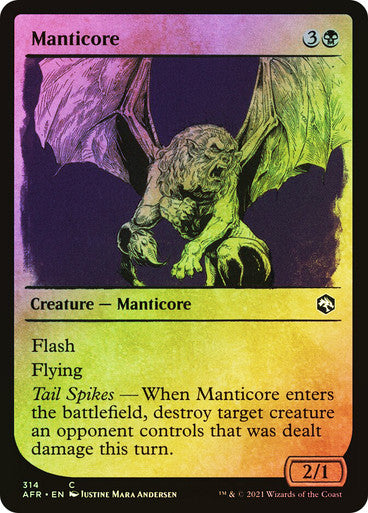 Manticore (Showcase) Foil