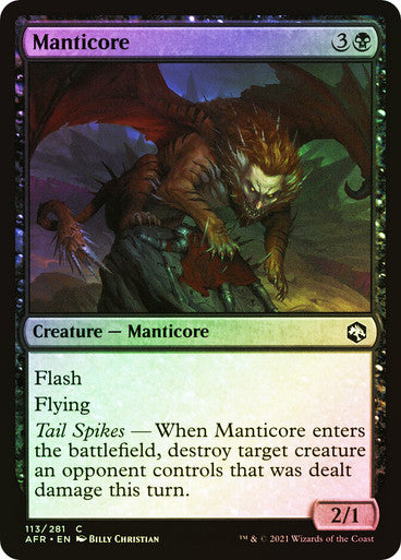 Manticore Foil