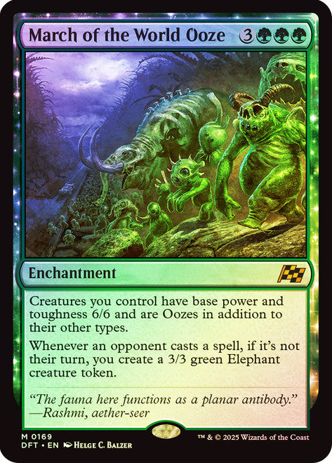 March of the World Ooze - Foil