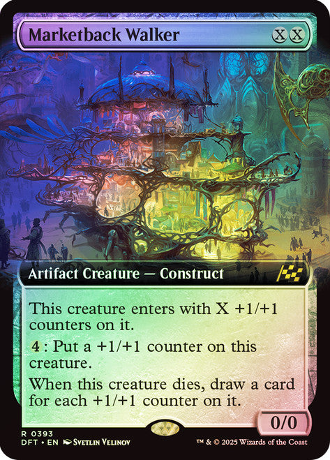 Marketback Walker - (Extended Art) - Foil