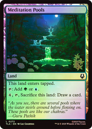 Meditation Pools Foil