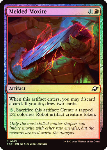 Melded Moxite Foil