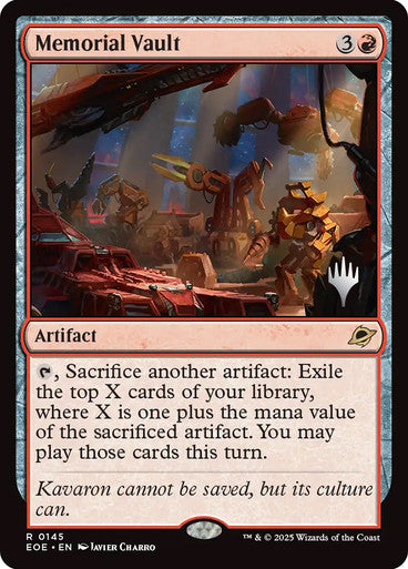 Memorial Vault (Promo Pack)