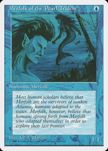 Merfolk of the Pearl Trident (Spanish)