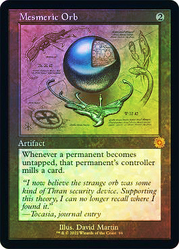 Mesmeric Orb (Retro Frame) Foil
