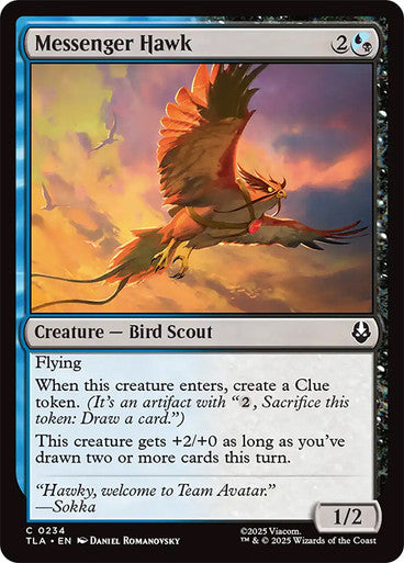 Messenger Hawk (Spanish)