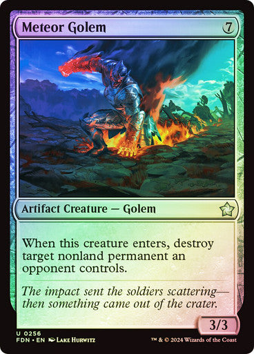 Meteor Golem Foil