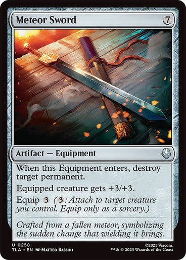 Meteor Sword (Spanish)