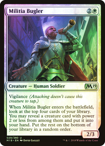 Militia Bugler Foil