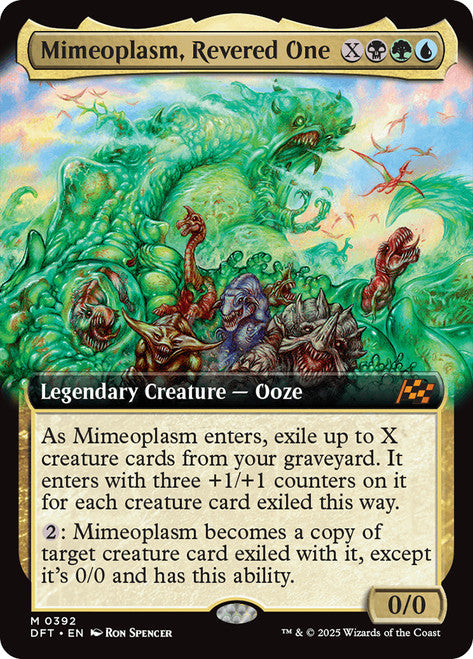 Mimeoplasm, Revered One - (Extended Art)