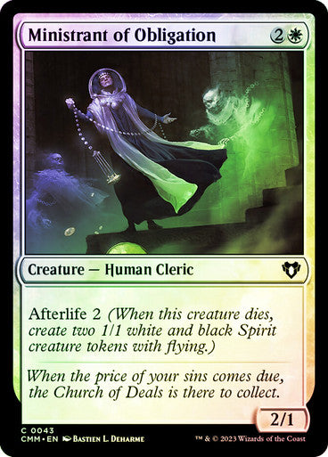 Ministrant of Obligation Foil