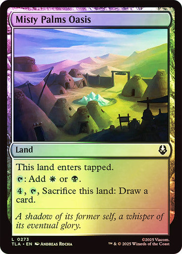 Misty Palms Oasis Foil