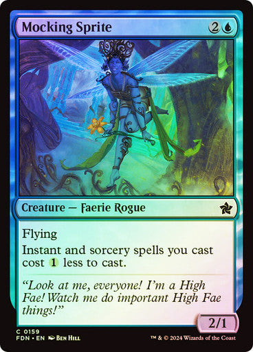 Mocking Sprite Foil