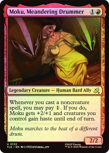 Moku, Meandering Drummer Foil