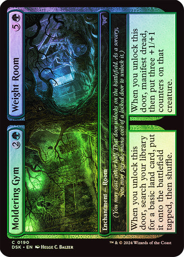 Moldering Gym // Weight Room Foil