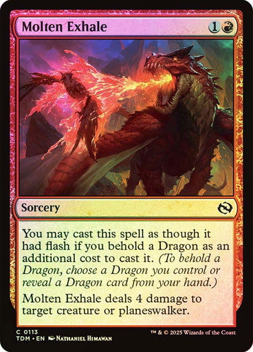 Molten Exhale Foil