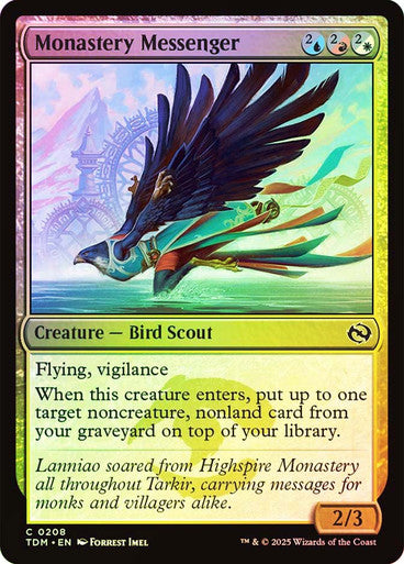 Monastery Messenger Foil