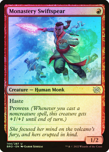 Monastery Swiftspear Foil