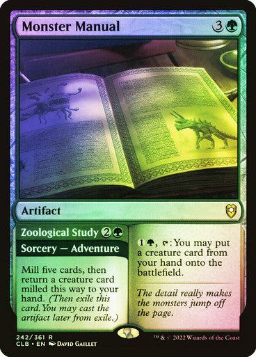 Monster Manual // Zoological Study Foil