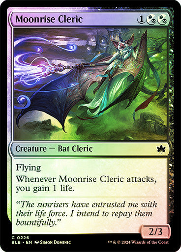 Moonrise Cleric Foil