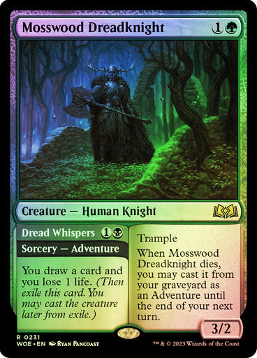 Mosswood Dreadknight // Dread Whispers Foil