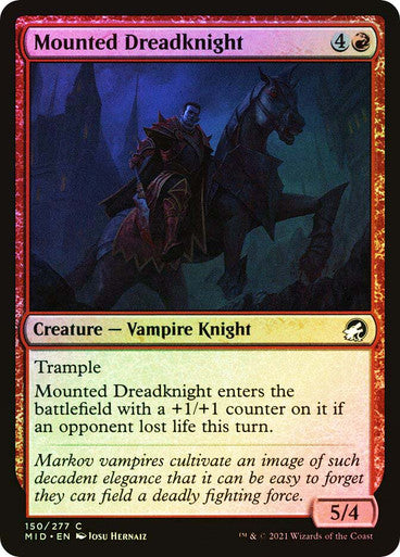 Mounted Dreadknight Foil
