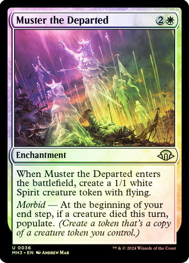 Muster the Departed Foil