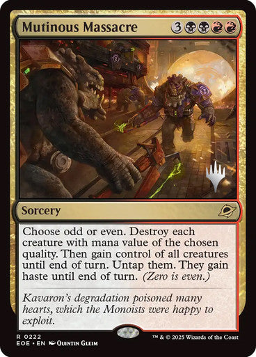 Mutinous Massacre (Promo Pack)
