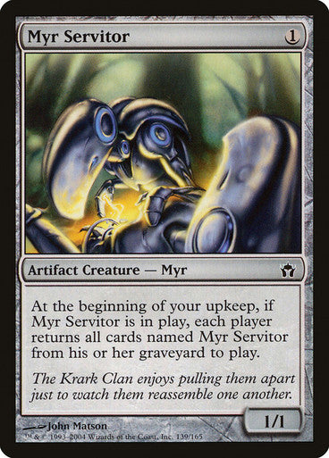 Myr Servitor (Spanish)