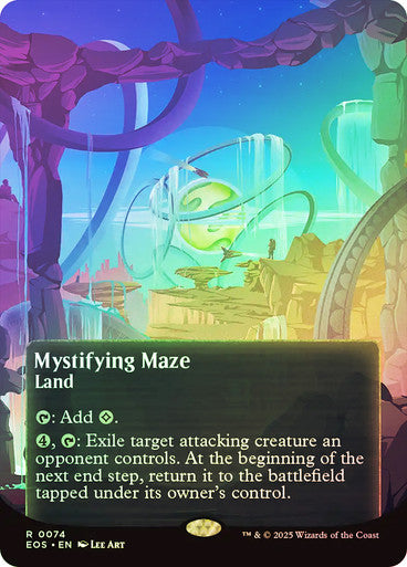 Mystifying Maze (Borderless) Foil
