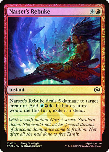 Narset's Rebuke Foil