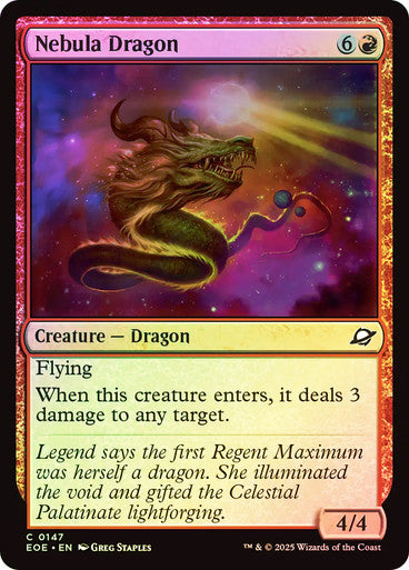 Nebula Dragon Foil