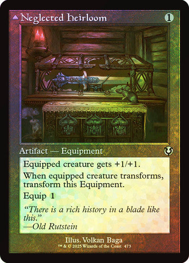 Neglected Heirloom // Ashmouth Blade (Retro Frame) Foil