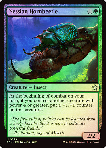 Nessian Hornbeetle Foil