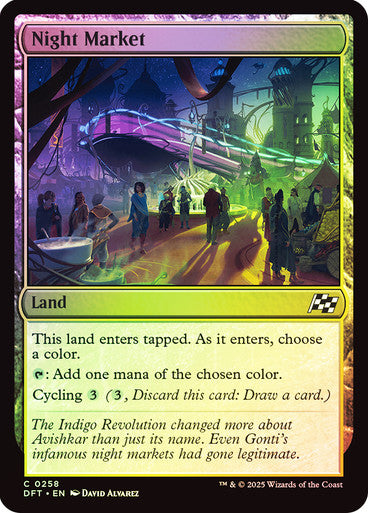 Night Market Foil
