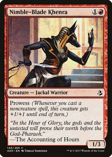 Nimble-Blade Khenra (Spanish)